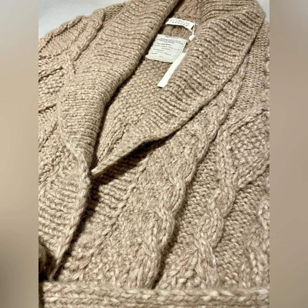 Maison Martin Margiela Replica long alpaca knit cardigan NWT - Picture 5 of 13